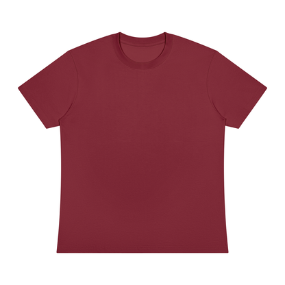 Unisex Sorona Crewneck T-Shirt in wine red