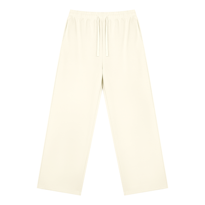 Unisex Straight Leg Sweatpants in apricot