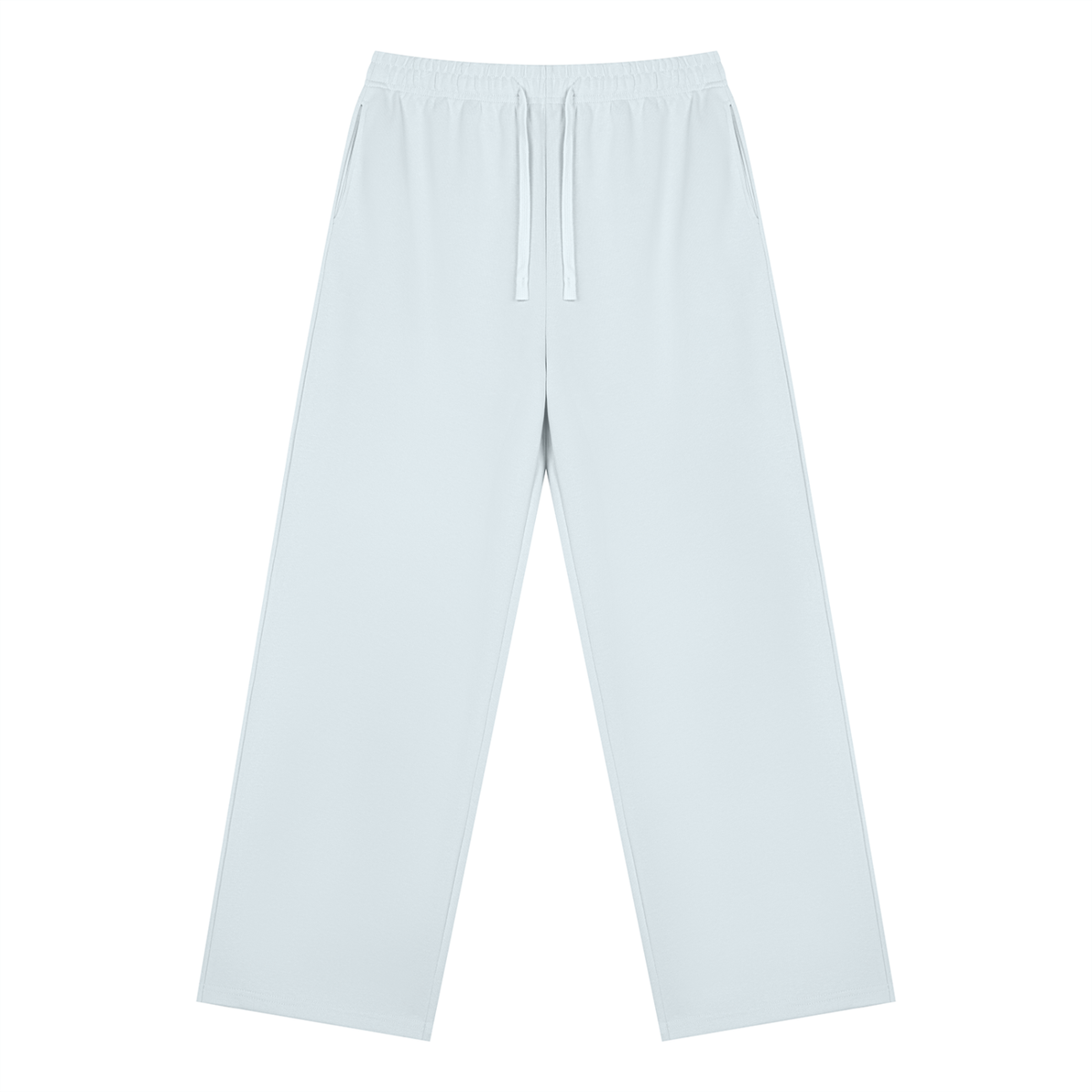 Unisex Straight Leg Sweatpants in sky blue