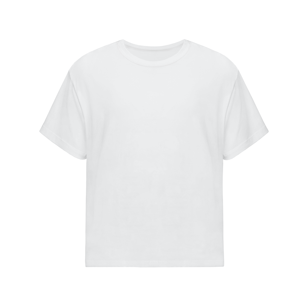 Unisex Streetwear Oversized Cotton T-Shirt in lucent white