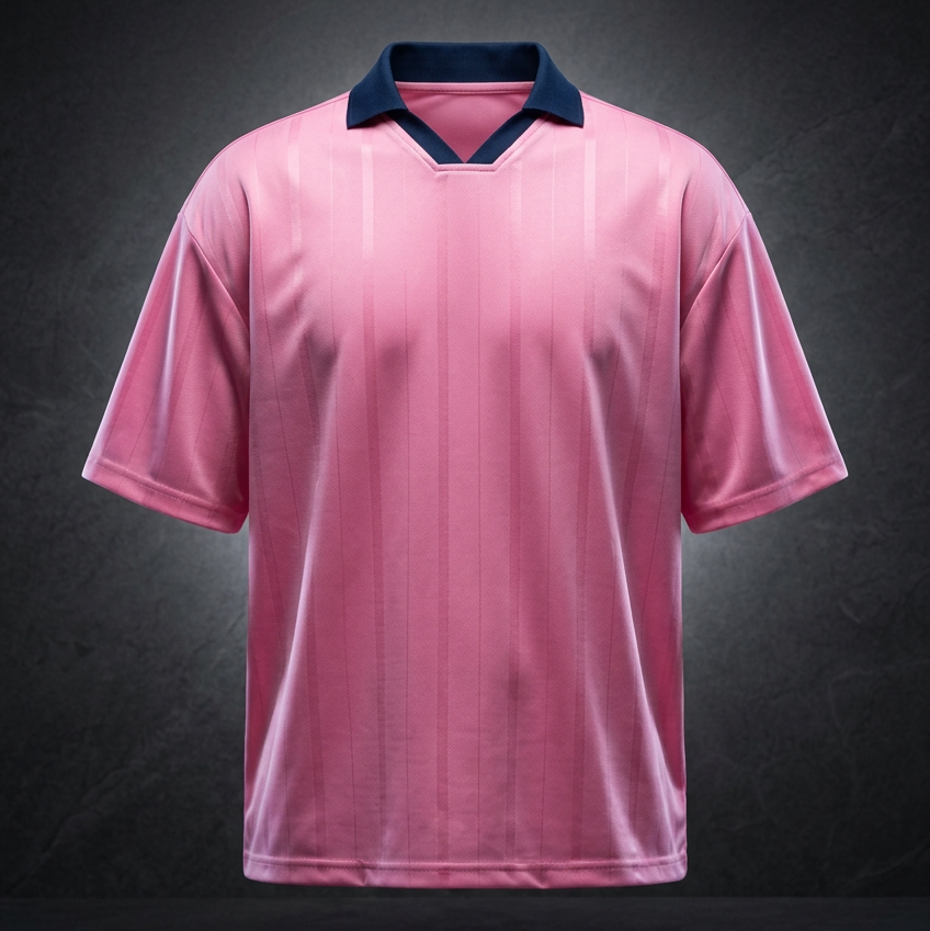 Unisex Striped Boxy Soccer Jersey