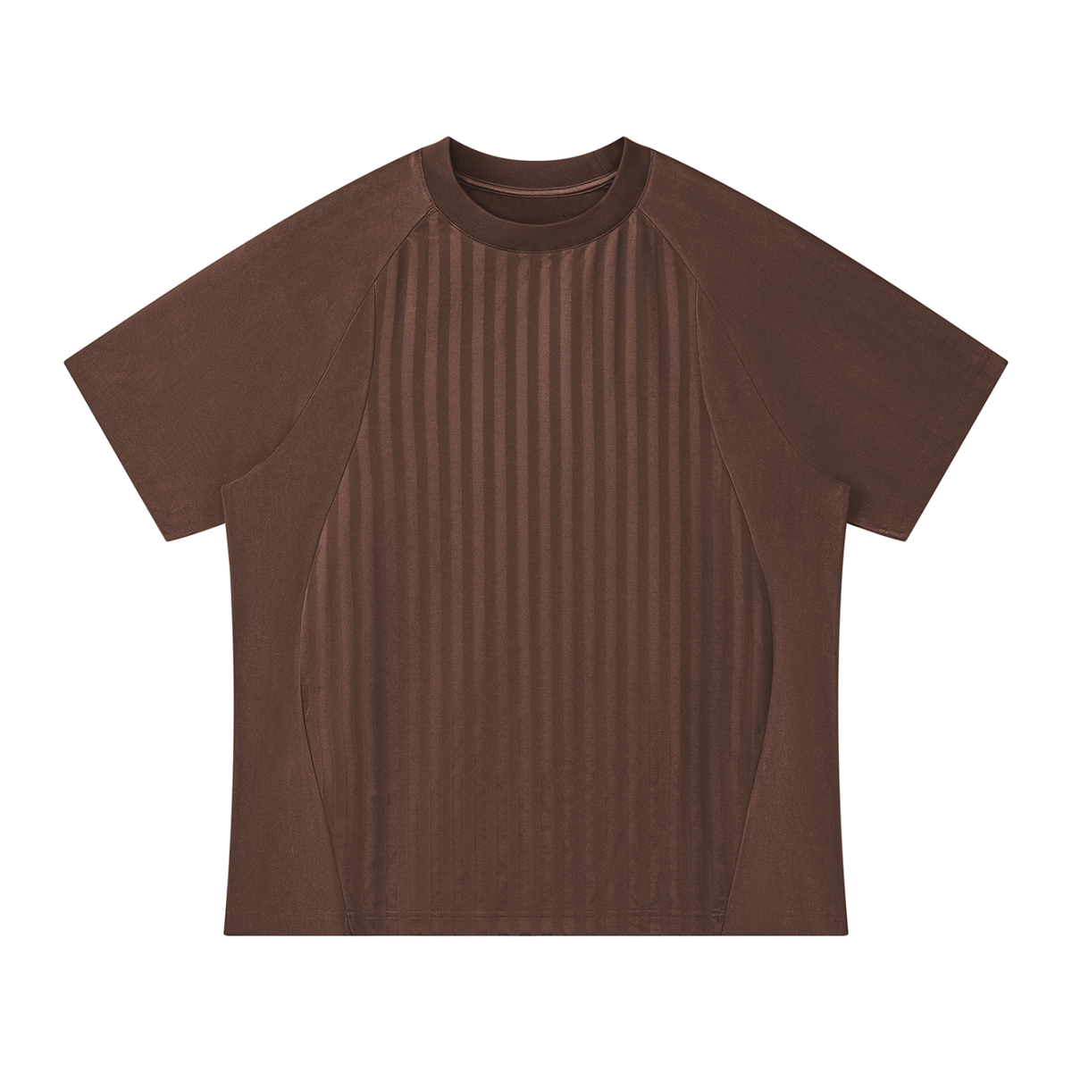 Unisex Striped Soccer Jersey in coffee