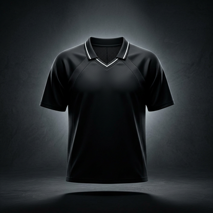Unisex Striped V-Neck Soccer Jersey