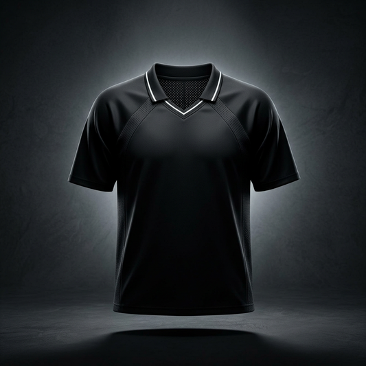 Unisex Striped V-Neck Soccer Jersey