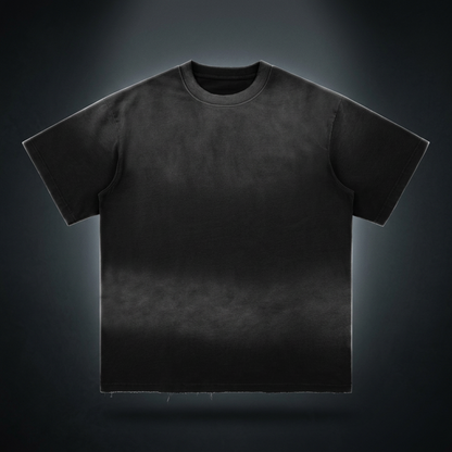 Unisex Sun Fade Hand-Frayed Cotton T-Shirt