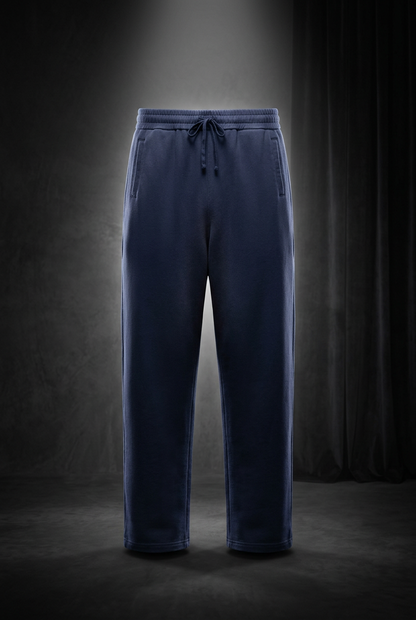 Unisex Sun Fade Raw Edge Straight-Leg Sweatpants