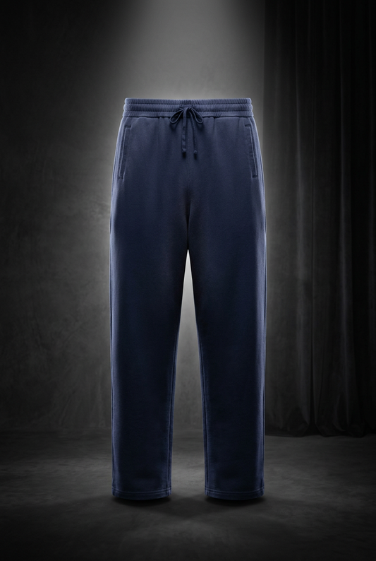 Unisex Sun Fade Raw Edge Straight-Leg Sweatpants