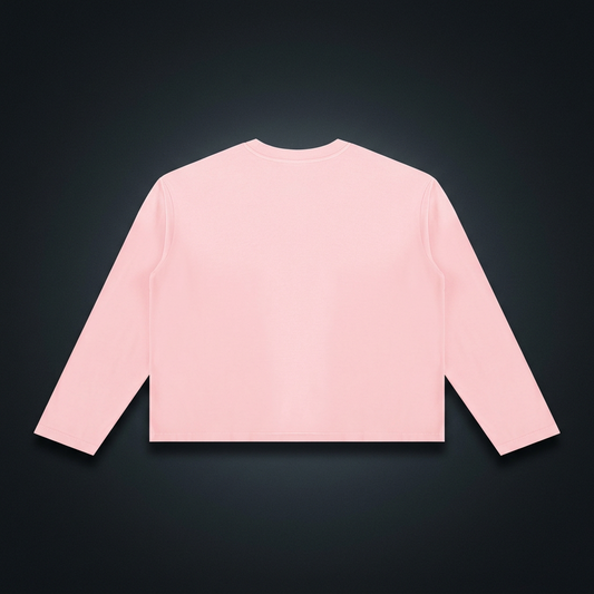 Unisex Sunfade Boxy Long Sleeve T-Shirt
