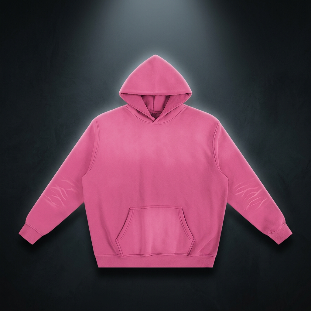 Unisex Sunfade Fleeced Hoodie