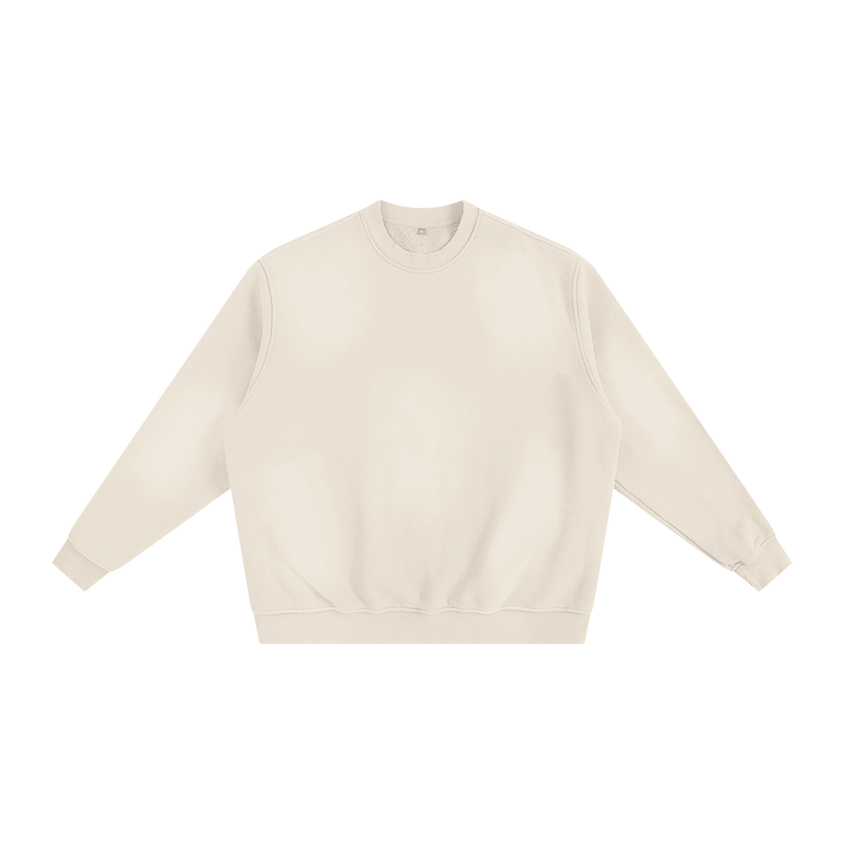 Unisex Sunfade Fleeced Sweatshirt in gray camel