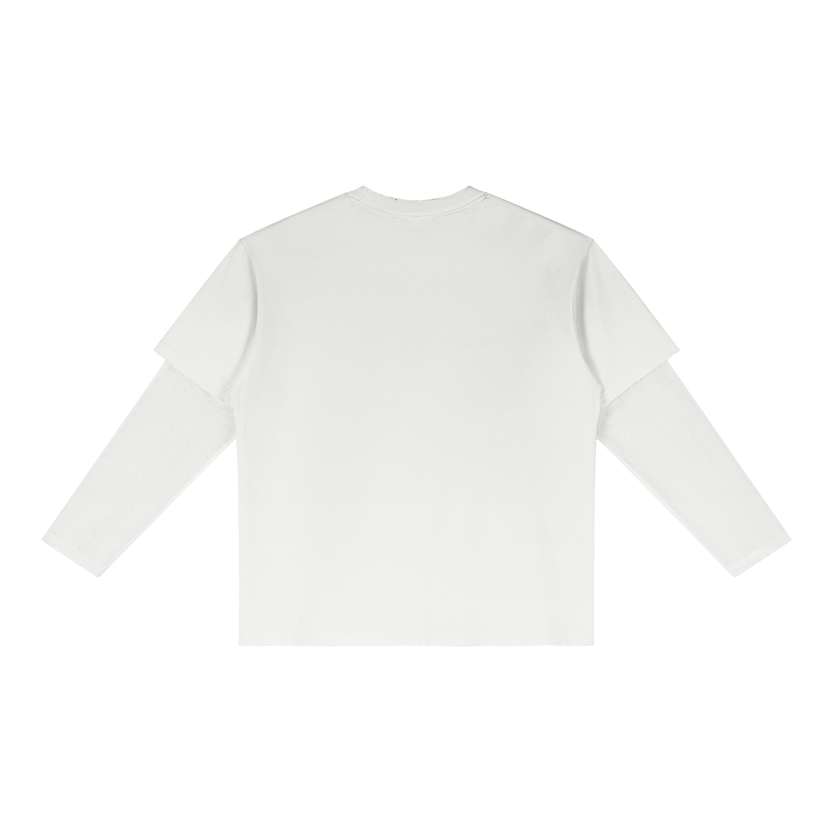 Unisex Sunfade Layer T-Shirt in white, alternate angle