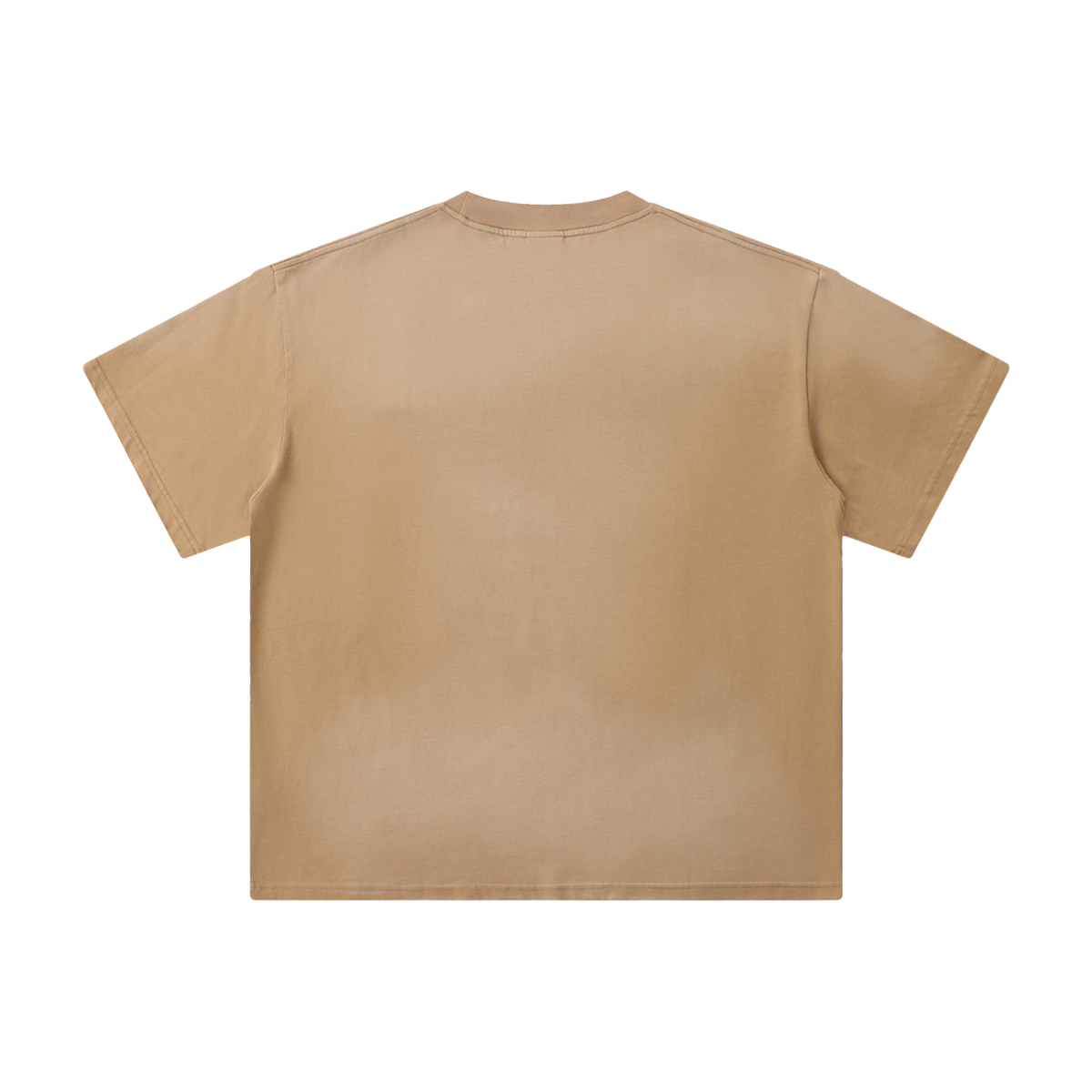 Unisex Sunfade T-Shirt in light brown, alternate angle