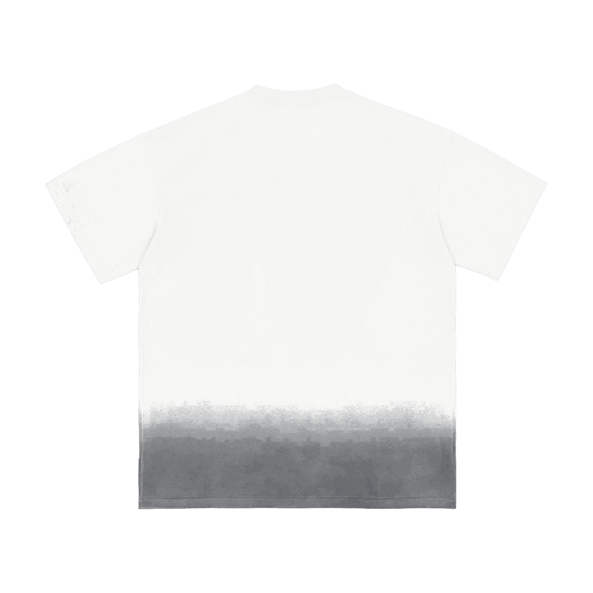 Unisex Sunfade Vintage Washed T-Shirt in white, alternate angle