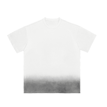 Unisex Sunfade Vintage Washed T-Shirt in white