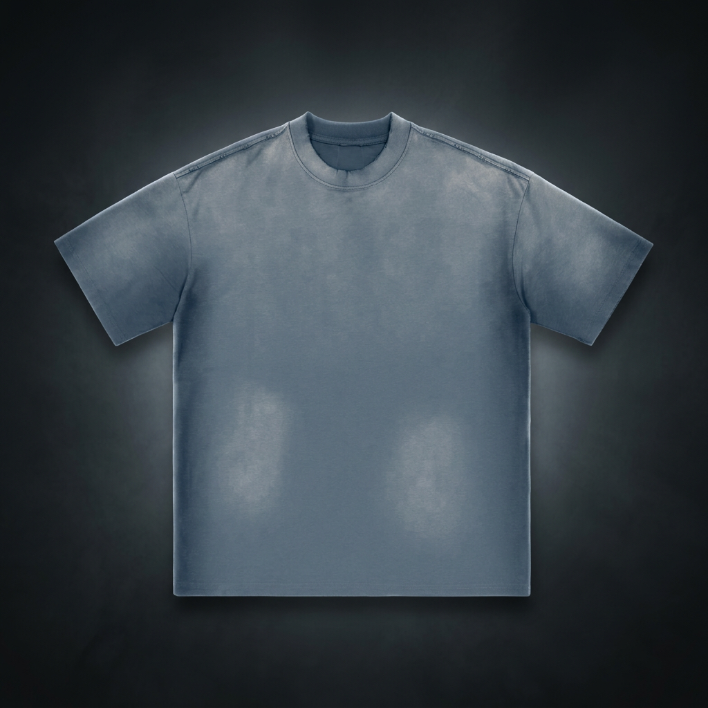 Unisex Sunfade Washed Drop Shoulder T-Shirt