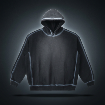 Unisex Sunfaded Edge Fleece Hoodie