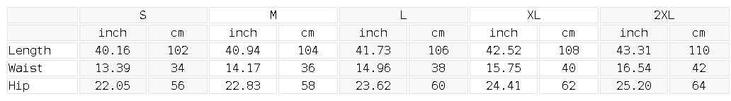 Size chart for the Unisex Sunfaded Edge Fleece Sweatpants