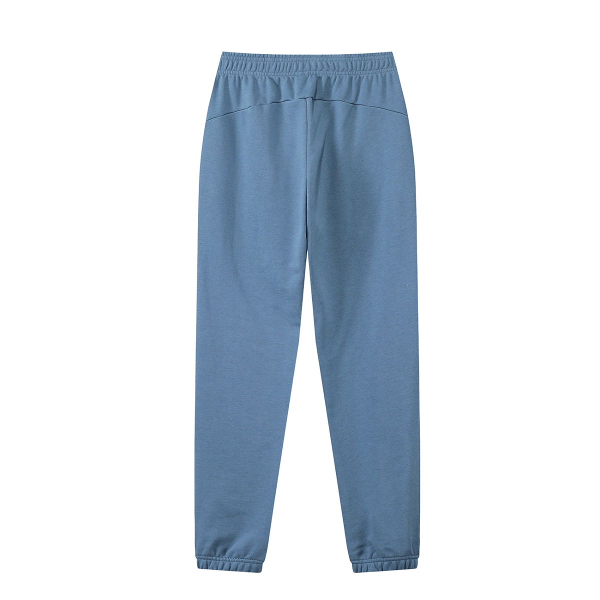 Unisex Thick Cotton Blend Jogger Sweatpants in haze blue, alternate angle