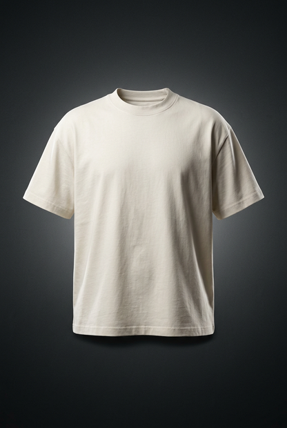 Unisex Thin Loose Drop Shoulder Cotton T-Shirt