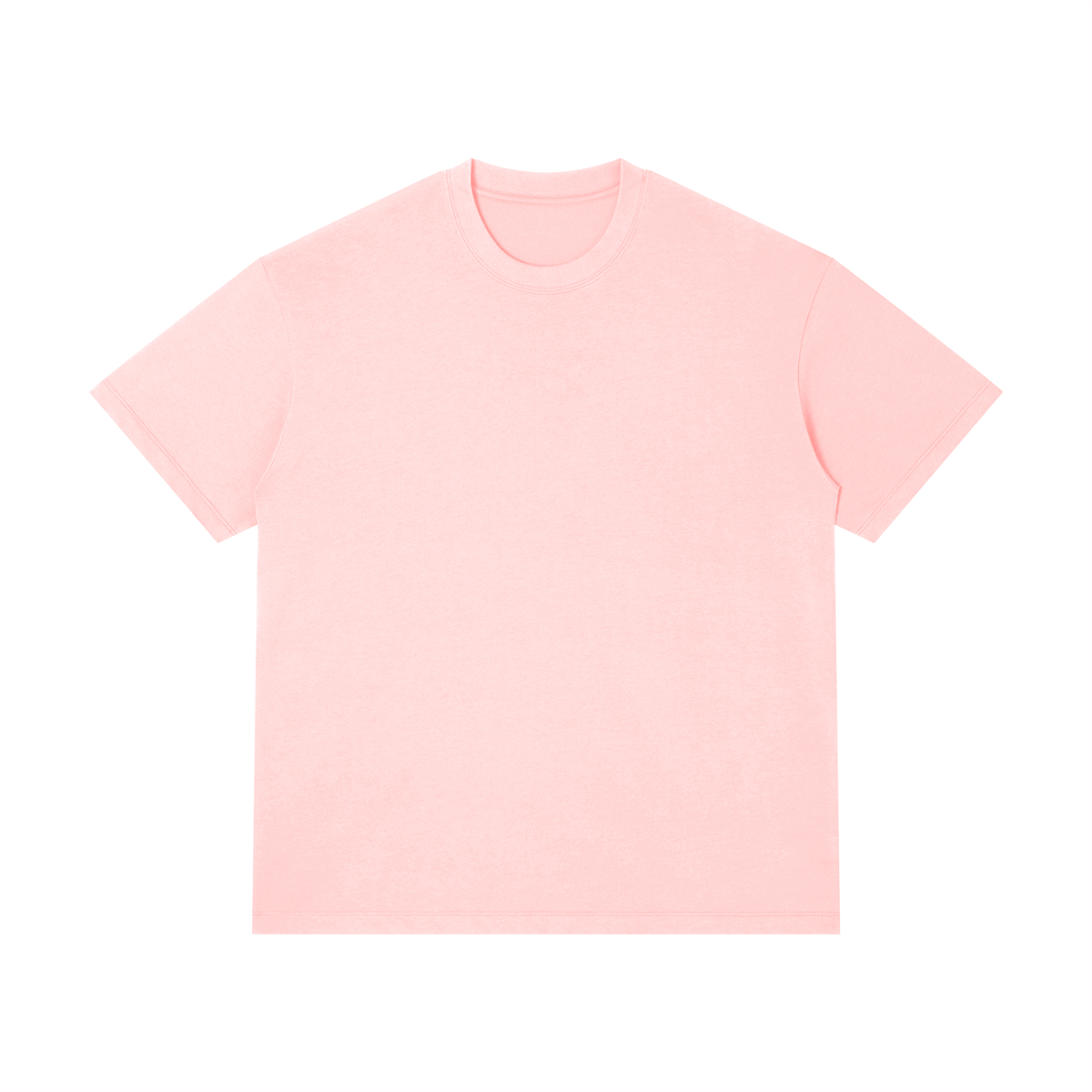 Unisex Thin Loose Fit Cotton T-Shirt in pink