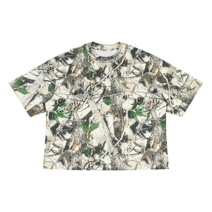 Unisex Tree Camo Boxy T-Shirt in tree camo