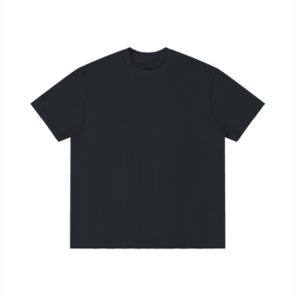 Unisex Vintage Wash Distressed T-Shirt in black