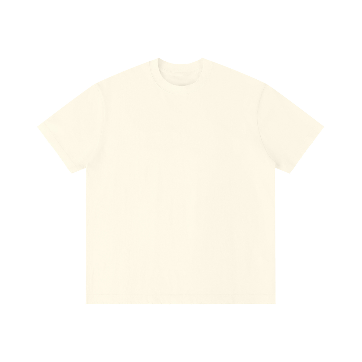 Unisex Vintage Wash Distressed T-Shirt in light apricot