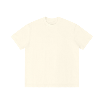 Unisex Vintage Wash Distressed T-Shirt in light apricot