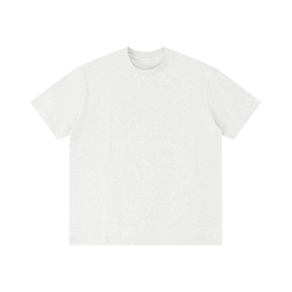 Unisex Vintage Wash Distressed T-Shirt in oat gray