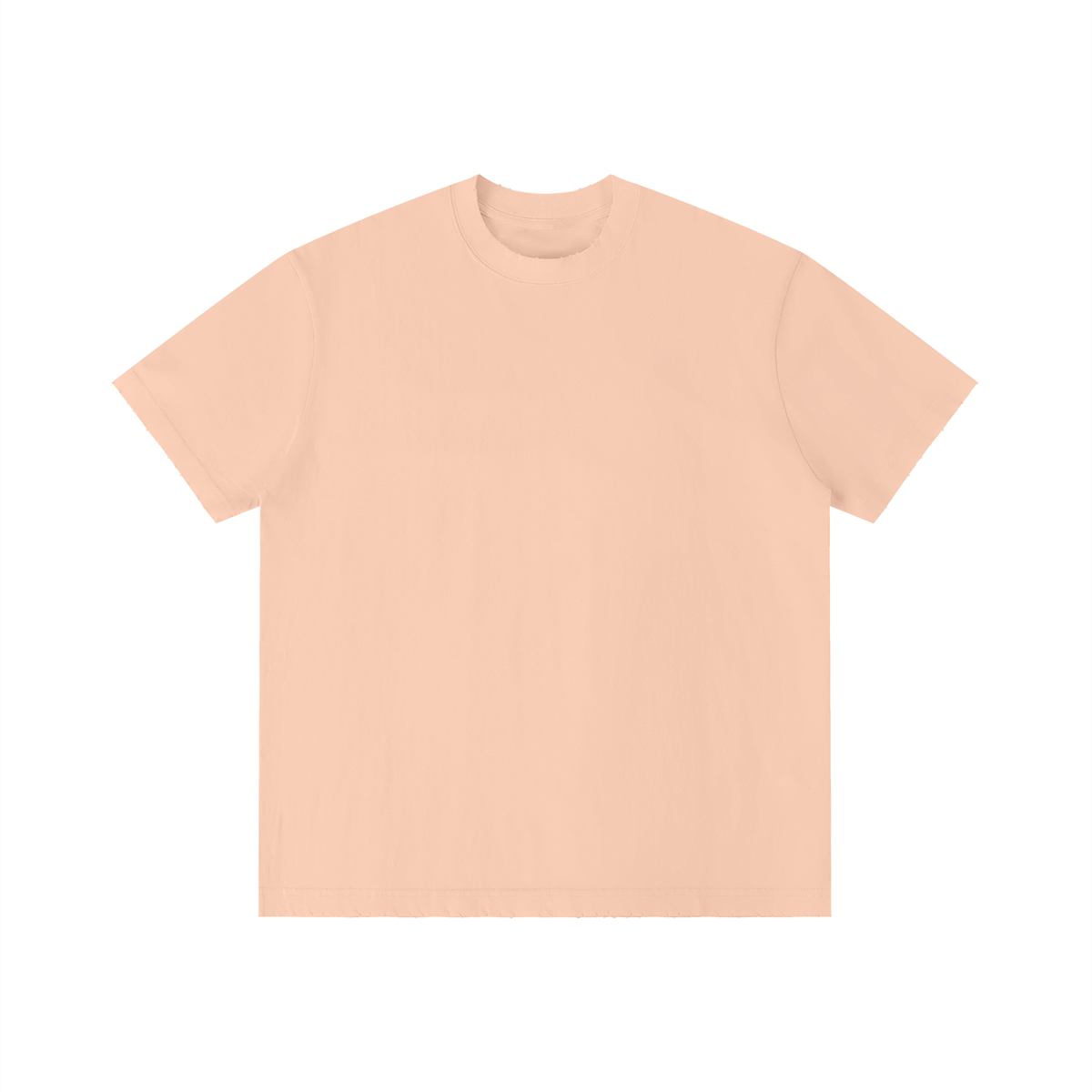Unisex Vintage Wash Distressed T-Shirt in pink