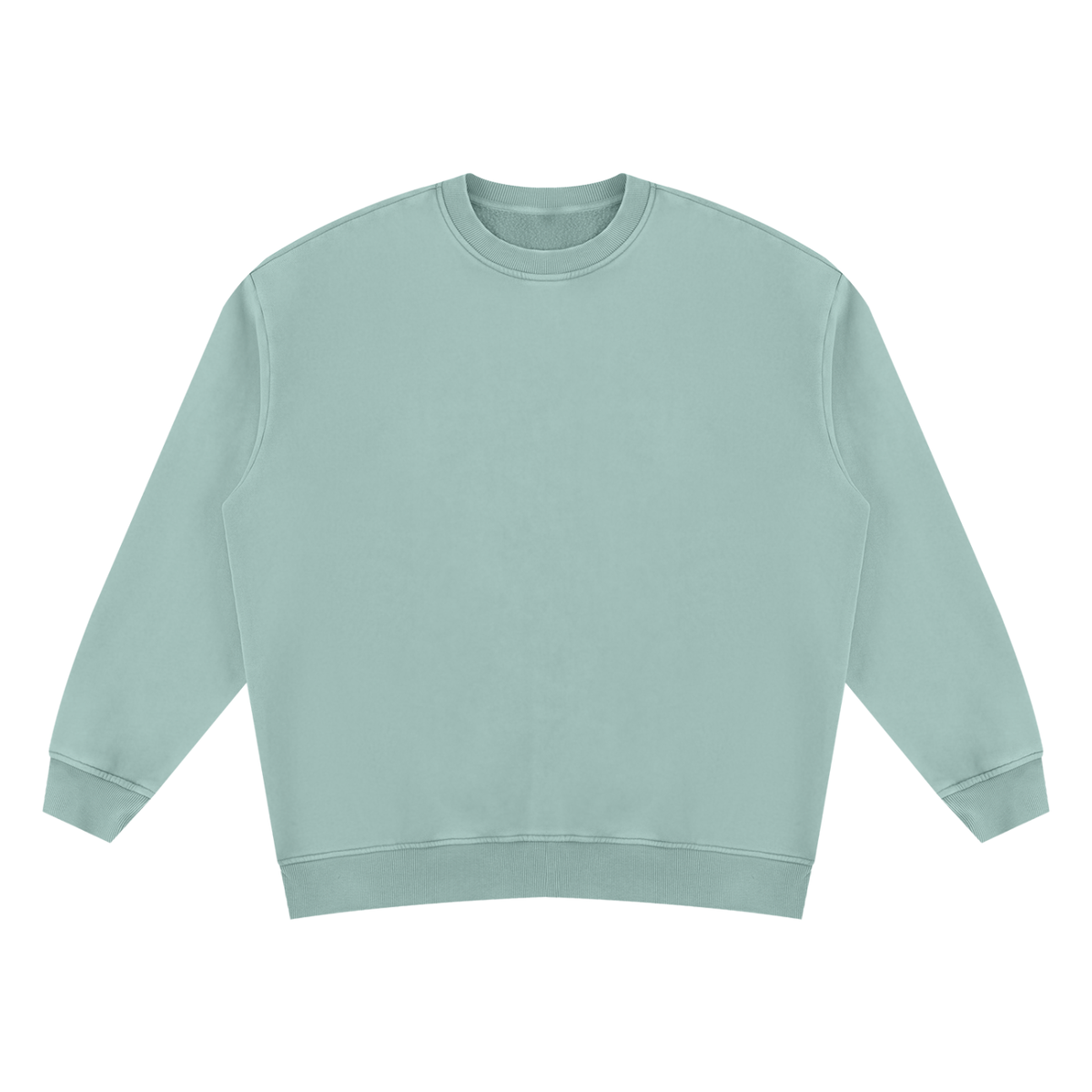 Unisex Vintage Wash Fleece Sweatshirt in lake blue