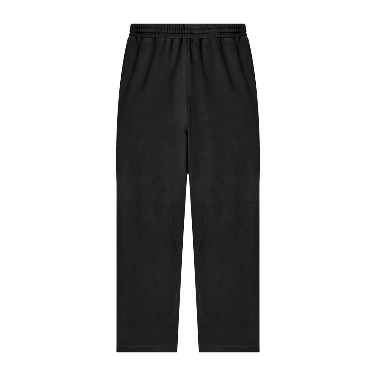 Unisex Vintage Wash Sweatpants in black, alternate angle