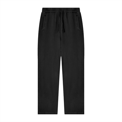 Unisex Vintage Wash Sweatpants in black