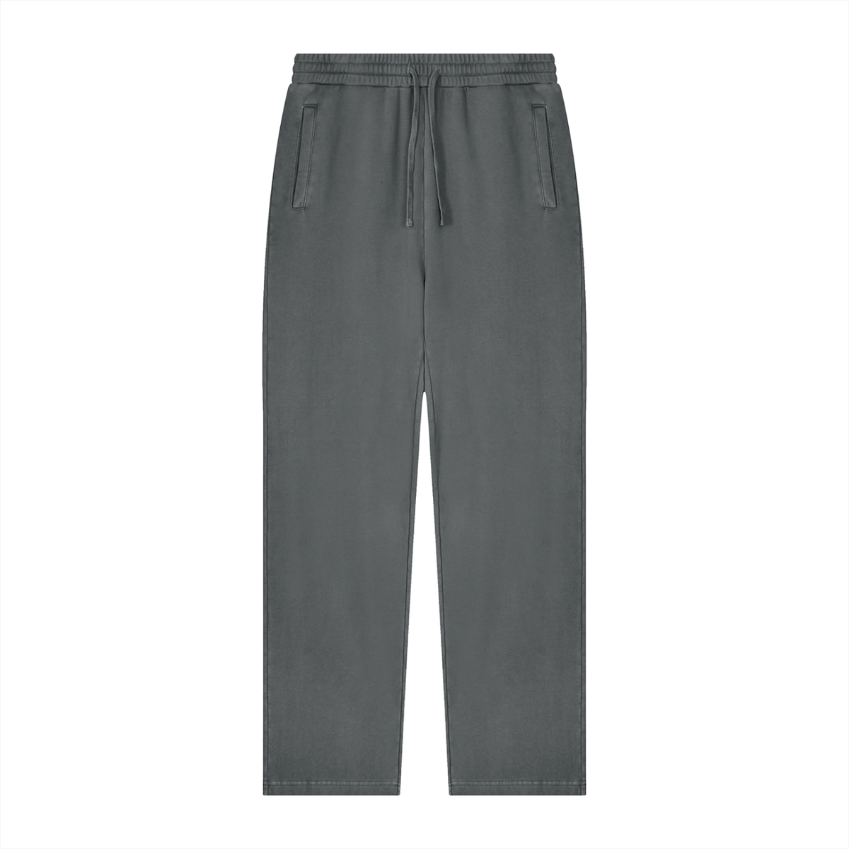 Unisex Vintage Wash Sweatpants in dark gray
