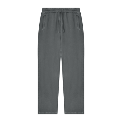 Unisex Vintage Wash Sweatpants in dark gray