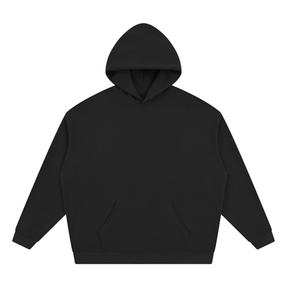 Unisex Waffle Hoodie in black