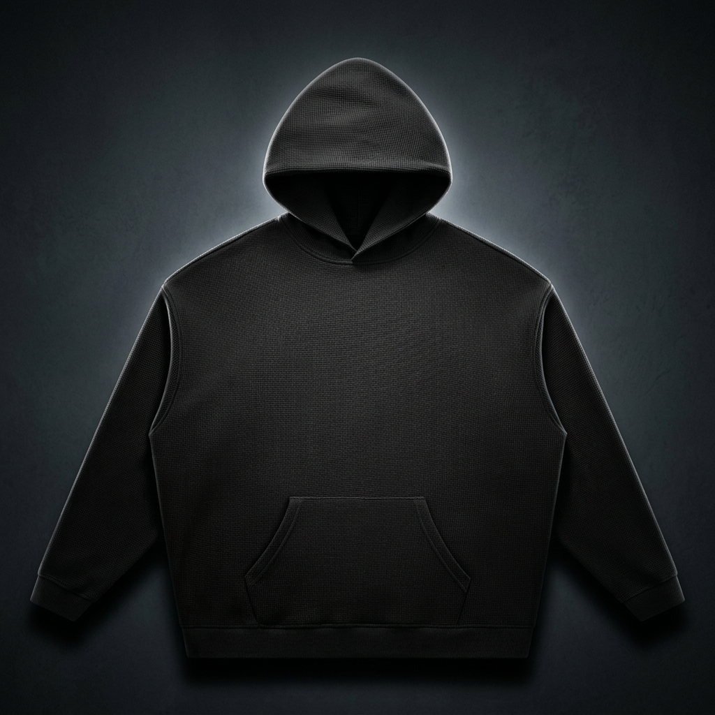 Unisex Waffle Hoodie