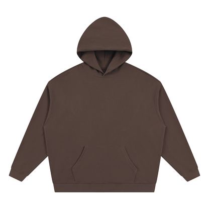 Unisex Waffle Hoodie in coffee