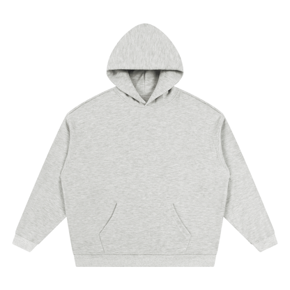 Unisex Waffle Hoodie in oat gray
