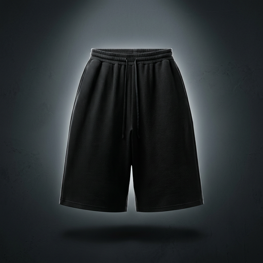 Unisex Waffle Shorts, view 1