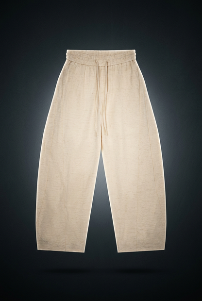 Unisex Wide Leg Drawstring Pants