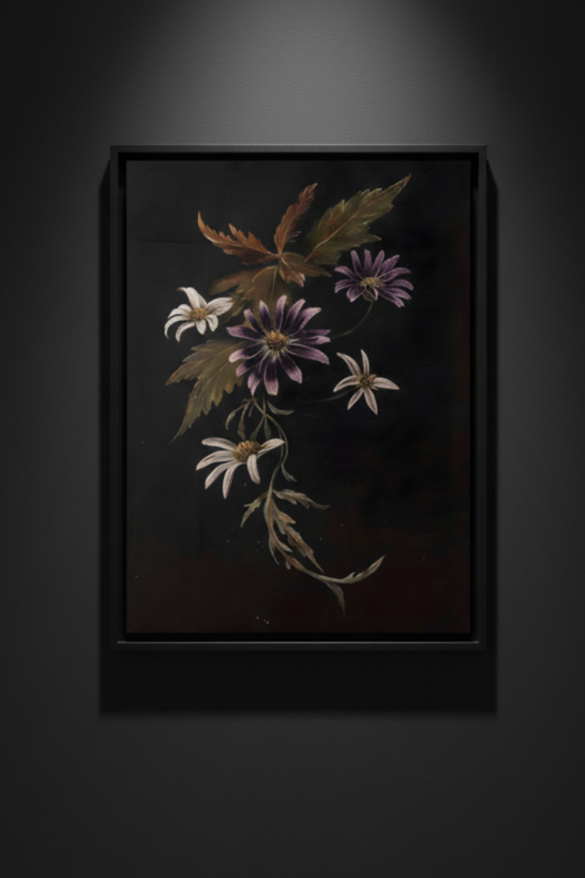 Violet Nocturne, art print