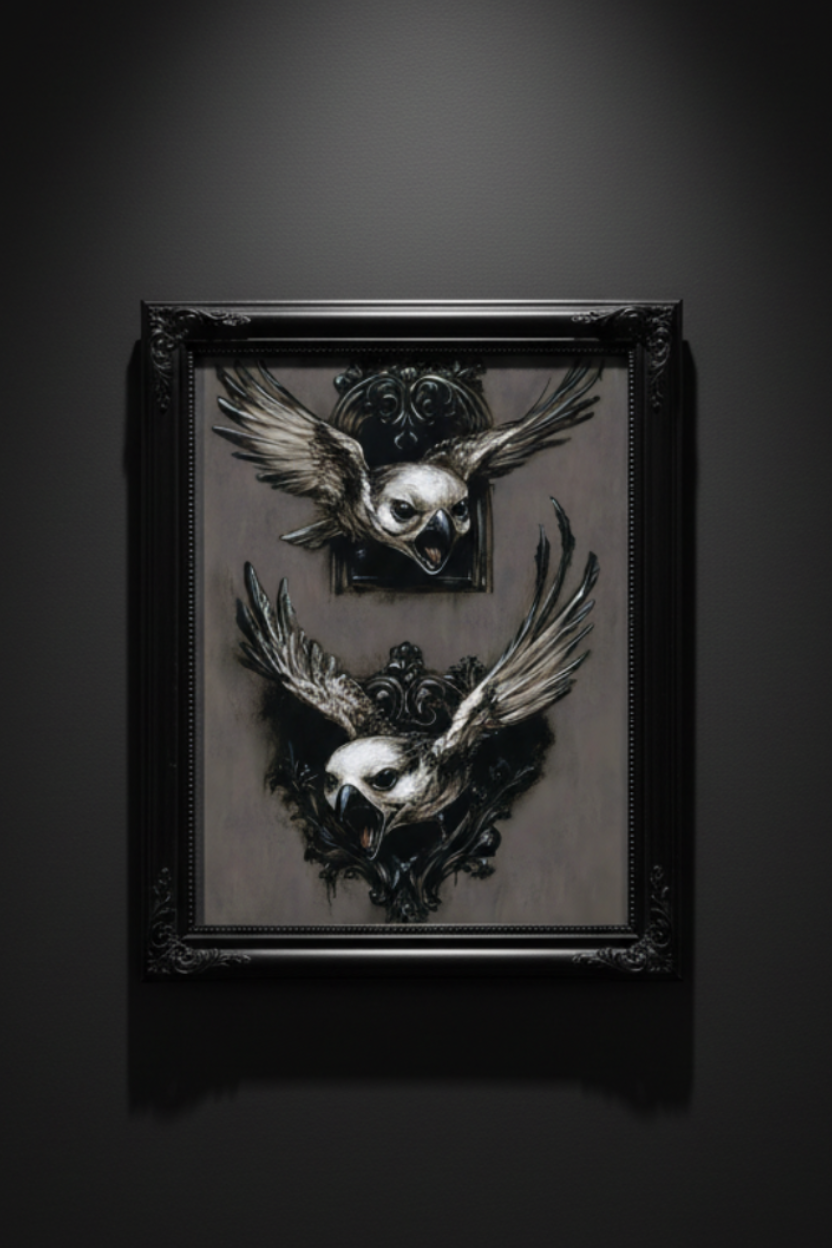 Wings from the Frames, art print