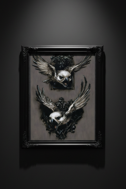 Wings from the Frames, art print