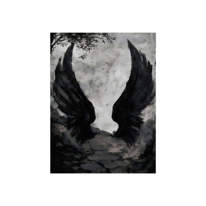 Wings on the Dark Path, art print, view 3