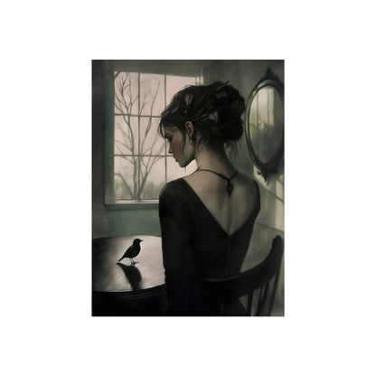 Winter Window Companion, art print, view 4