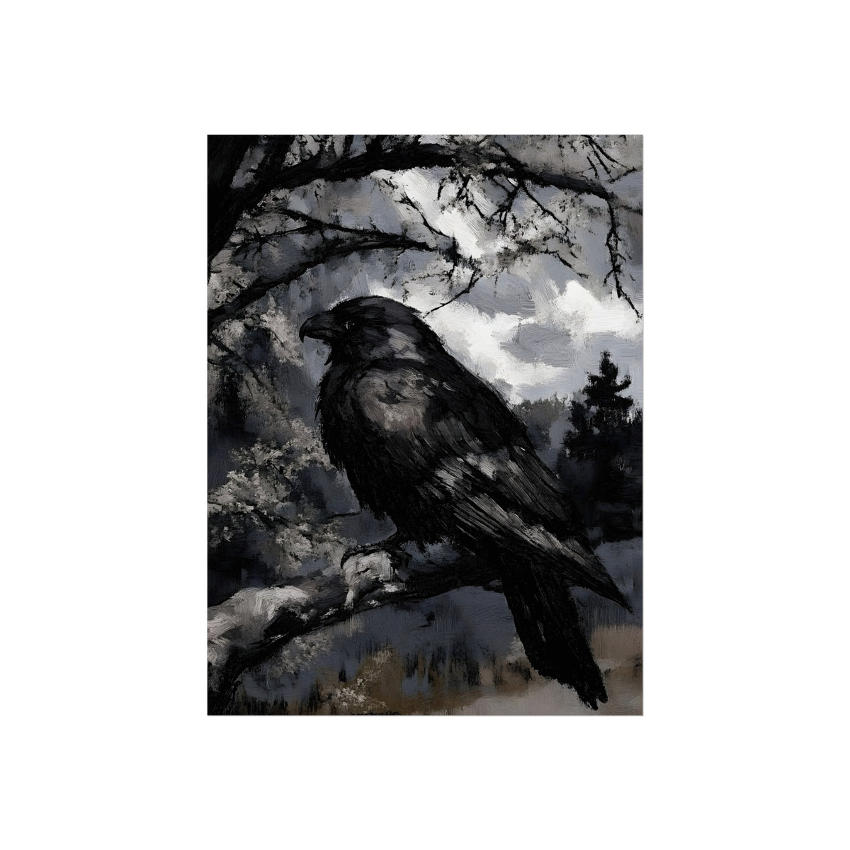 Winter Witness, art print, view 4