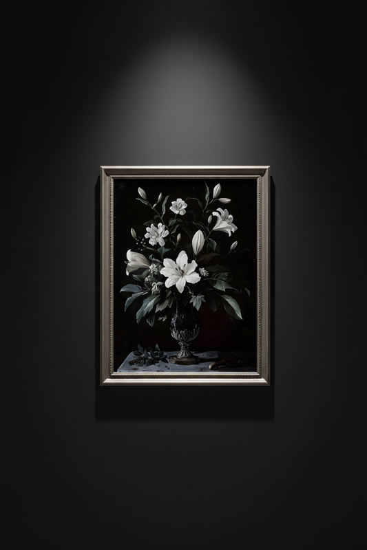 Withered Grace | Botanical Fine Art Paper Print artwork image