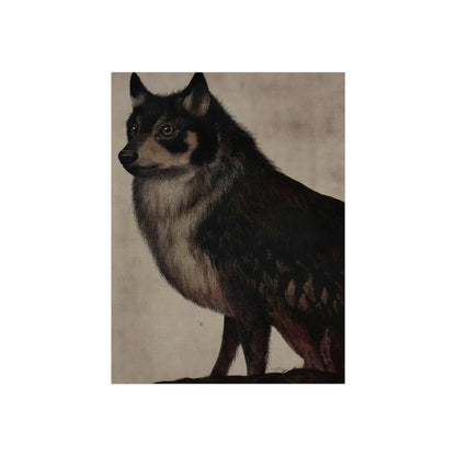 Wolf in Amber, art print, view 3