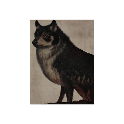 Wolf in Amber, art print, view 4
